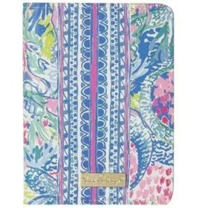 Lilly Pulitzer Passport Cover Wallet Mermaids Cove